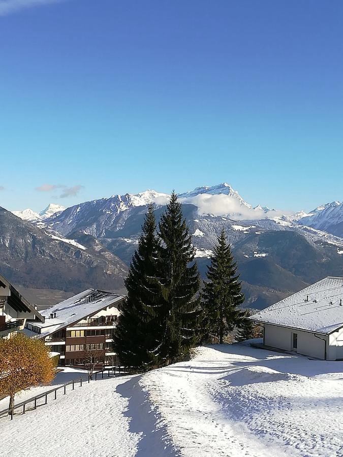 Romantic Chalet-Style Flat With Mountain View Torgon 外观 照片