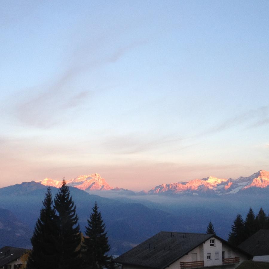 Romantic Chalet-Style Flat With Mountain View Torgon 外观 照片