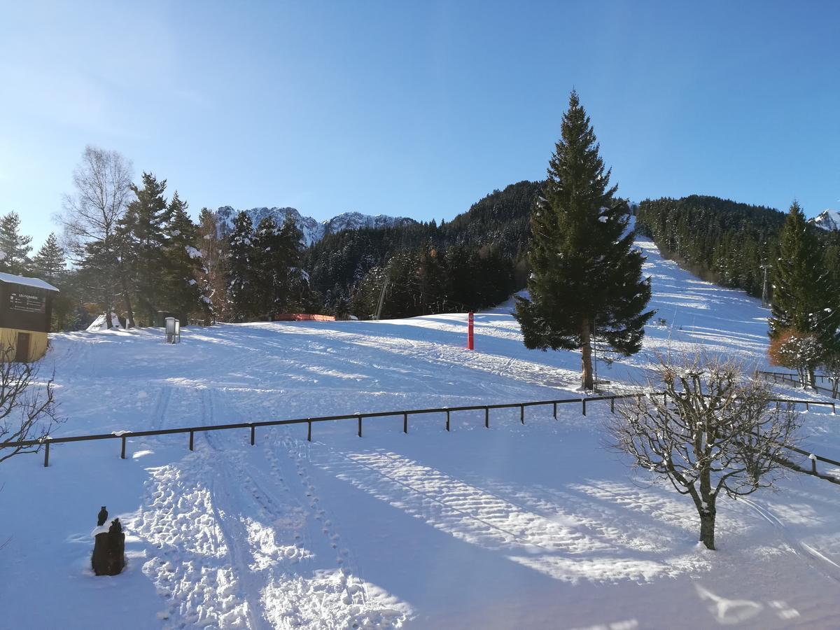 Romantic Chalet-Style Flat With Mountain View Torgon 外观 照片