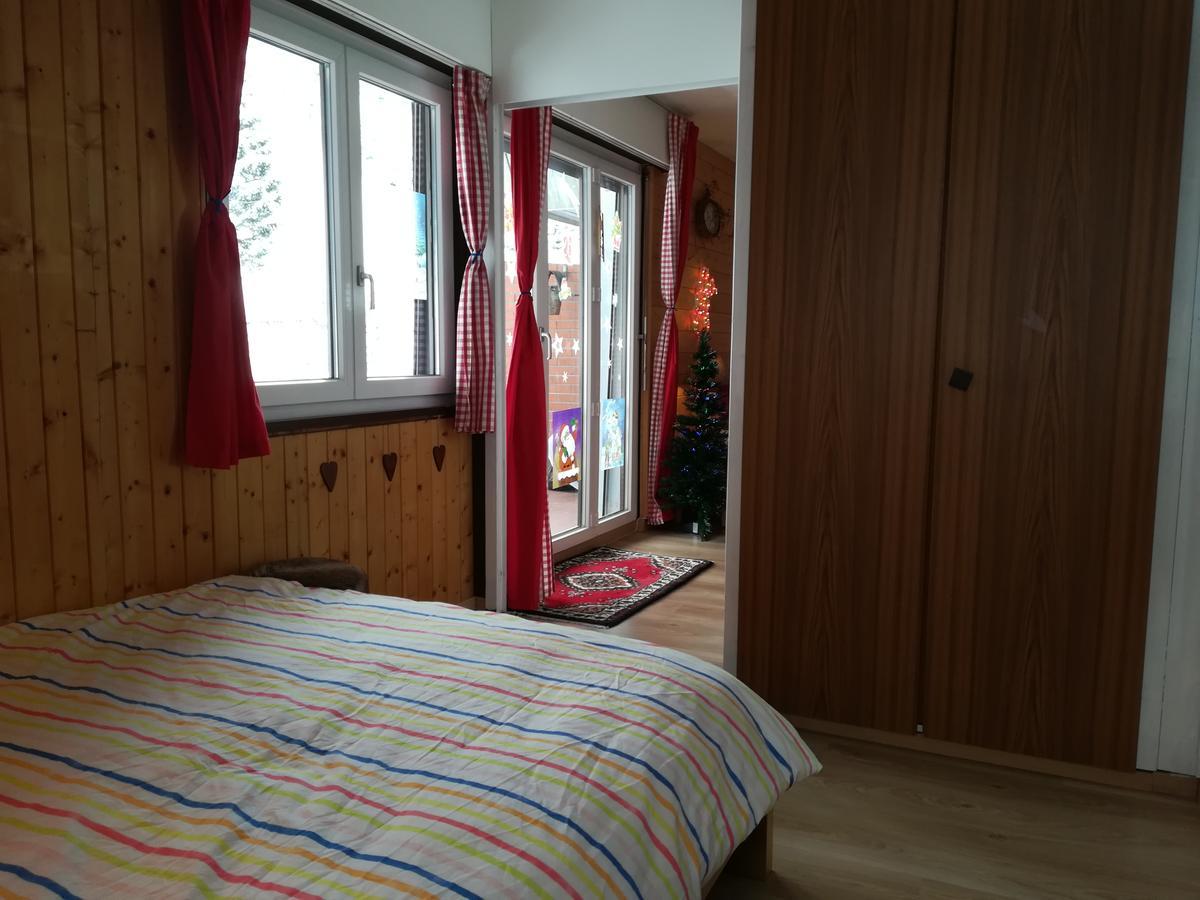 Romantic Chalet-Style Flat With Mountain View Torgon 外观 照片